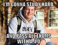 senior students don't study hard