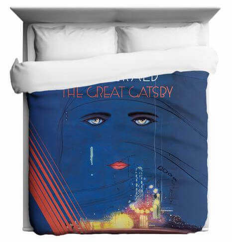 Great Gatsby Duvet Covers look great.