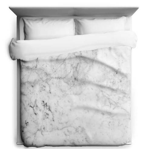 Marble duvet cover to get you laid