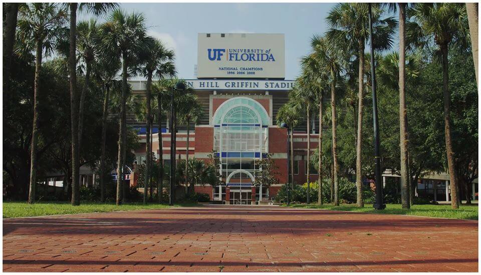 hang your hammock in from of ben hill griffin stadium on university ave