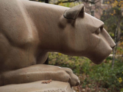 Penn State Nittany Lion statue