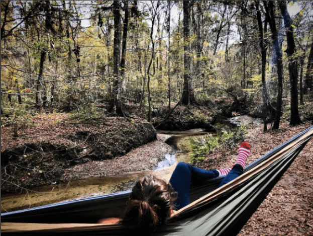 hang your hammock at Loblolly park