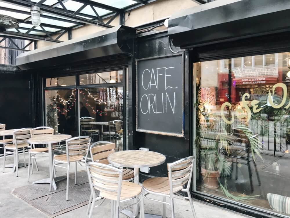 Cafe Orlin's delicious food makes NYU students' mouths water.