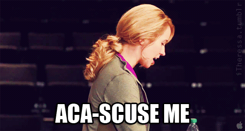 Pitch Perfect's Aubrey is acs-insulted before ICCA