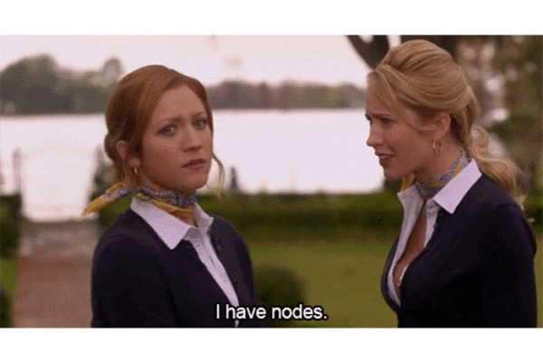 Pitch Perfect's Chloe gets nodes while prepping for ICCA