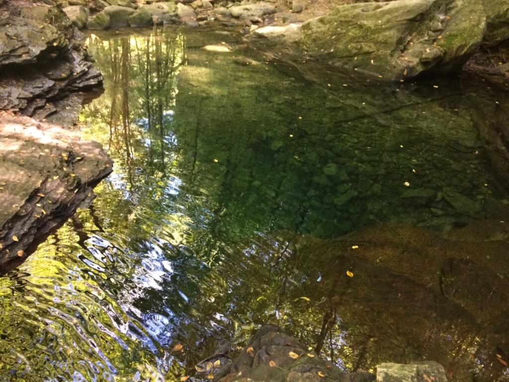 We thought this was the Devil's Bathtub, but it's not.