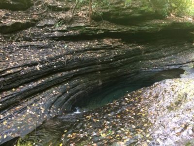 The Devil's Bathtub was quite a sight.