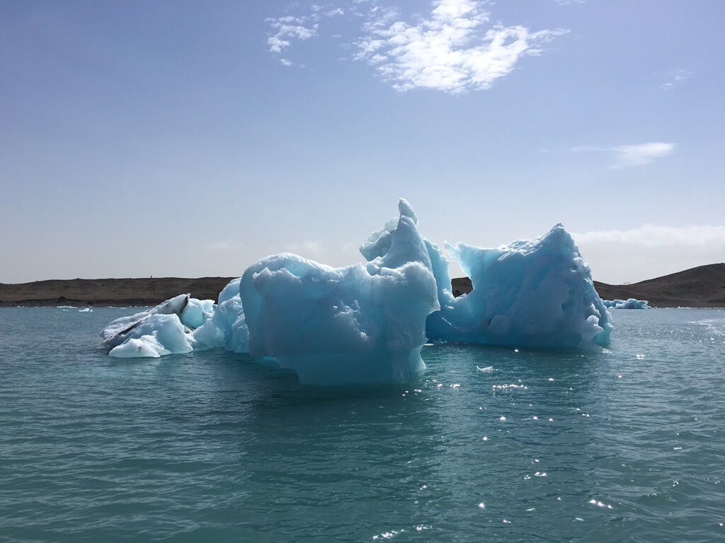 Icelandic glaciers are great college adventures.