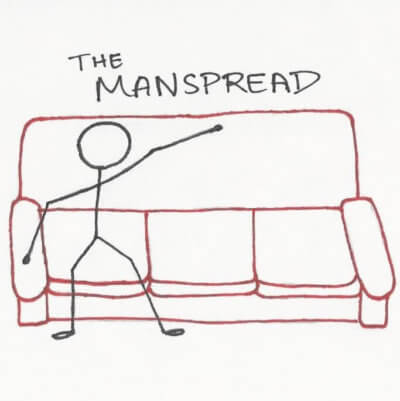 The Manspread is a promising way to power pose in a job interview.