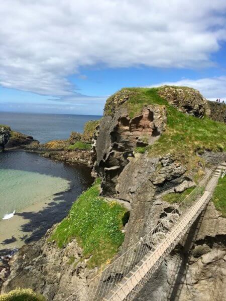 Carrick-a-Rede Bridge, Northern Ireland There's nothing like adventures to Carrick-a-Rede Bridge, Northern Ireland.