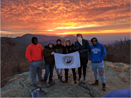 The Outdoor Club does cool things at Washington and Lee University.