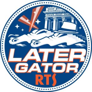 The RTS Later Gator Gainesville bus service logo 