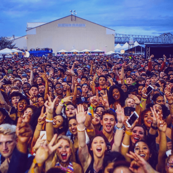 The insane BUKU crowds make it one of the 10 best weekends in NOLA.