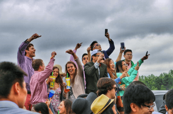 Foxfield is an epic day to be a UVA student.