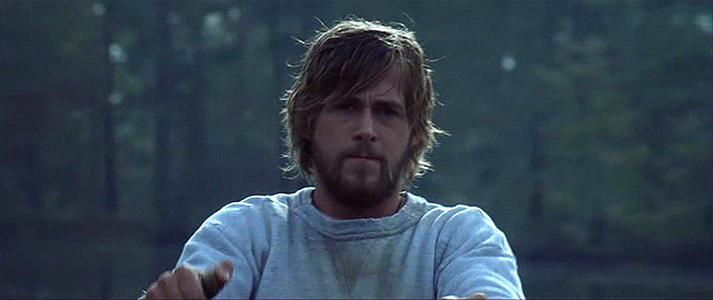 Ryan Gosling in the Notebook needs some lessons from crew life.