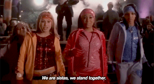Valentine's day without a boo is better with your Cheetah Girl Sisters who stand together.