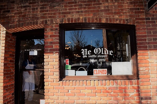 ye olde waffle shoppe on franklin street 