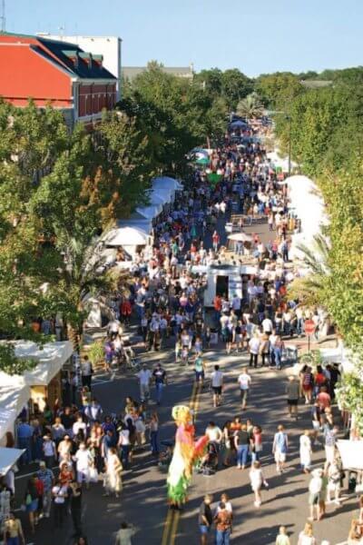 The Downtown Art Fest is something fun to do in Gainesville 