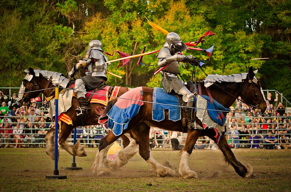 Going to the Medieval Fair is something fun to do in Gainesville 