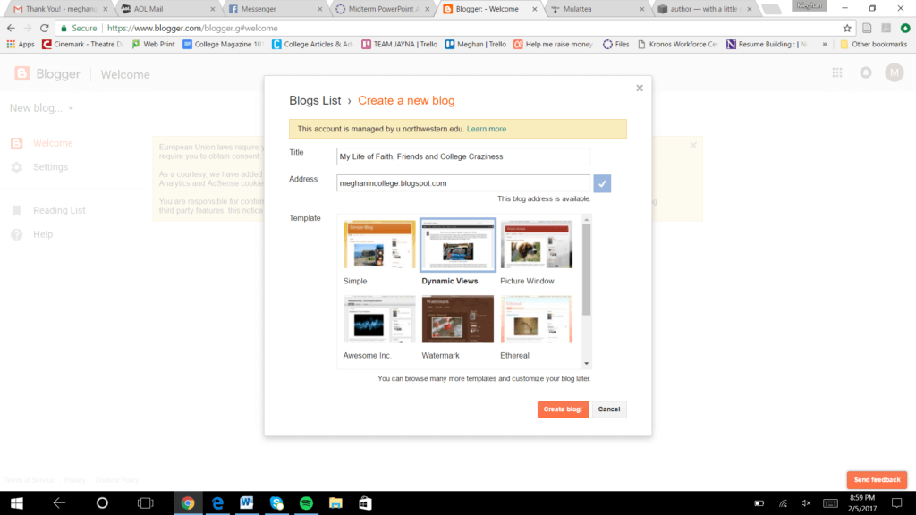 a template you can use when building your first website