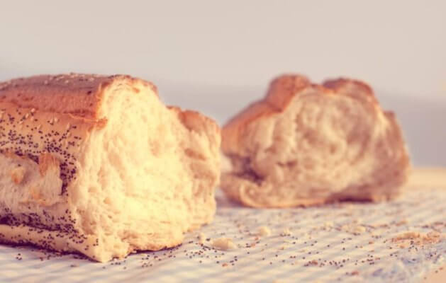 Your Valentine's Day Picnic need a cut loaf of bread