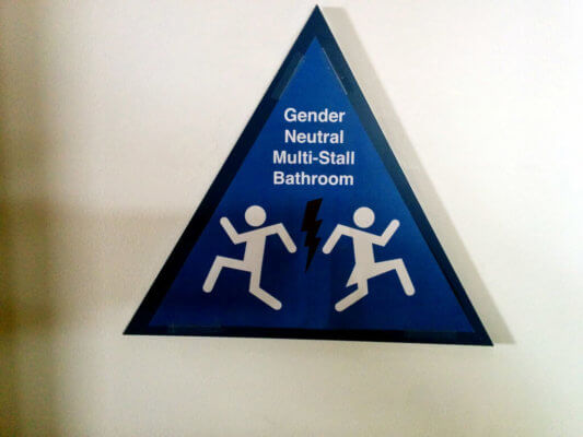 Gender neutral bathroom