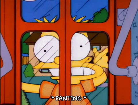 Bart gets the bus door slammed in his face.