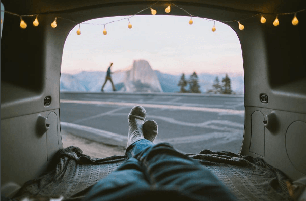 Mike Gregory is a true Instagram hipster in Yosemite, California.