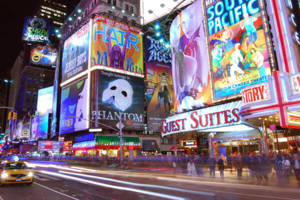 Theatre internships: DKC/O&M at Times Square broadway