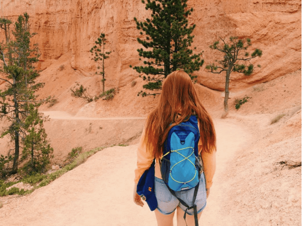 take a spring break trip to go hiking 