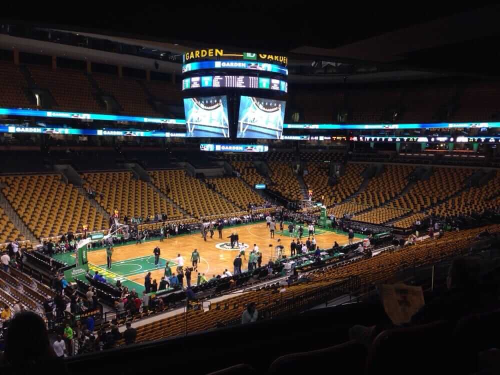 TD Garden in Boston