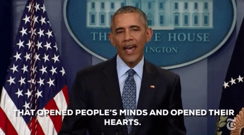 Barack Obama Opening Mind Speech Gif