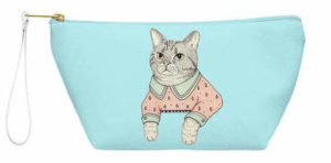 cat lady pouch
