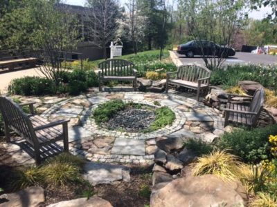 outdoor study spots american university