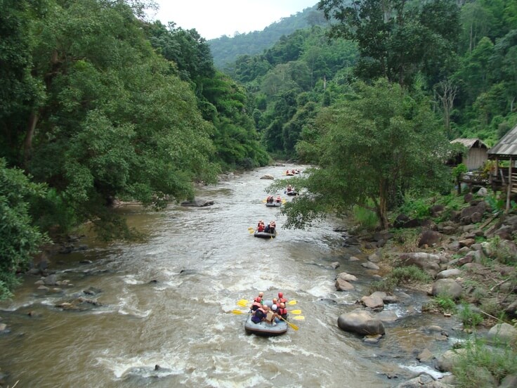 thailand trip rafting