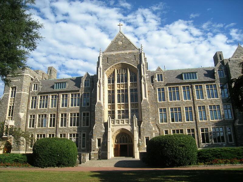 georgetown politically active campuses