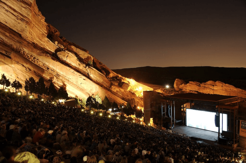 red rocks amphitheatre