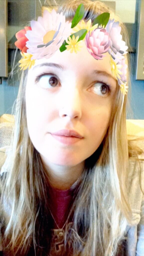 flower crown snapchat filters