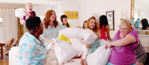 what is a sorority pillow fight