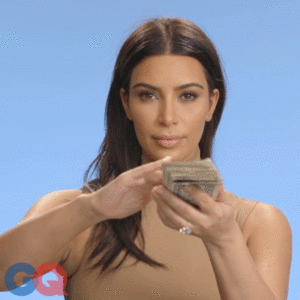 kardashian throwing money how to write a check