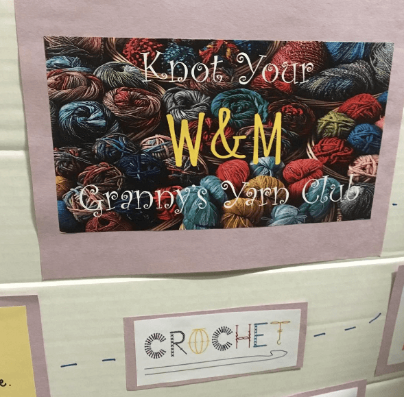 College of William and Mary Knot Your Granny's Yarn Club
