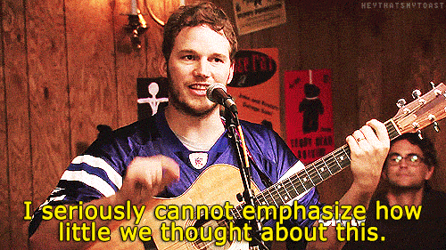 Unprepared Andy Gif parks and rec
