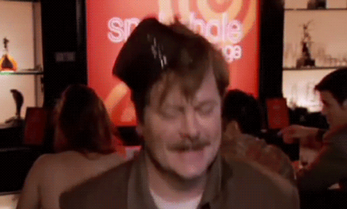 Ron Drunk Dancing parks and rec parks and rec