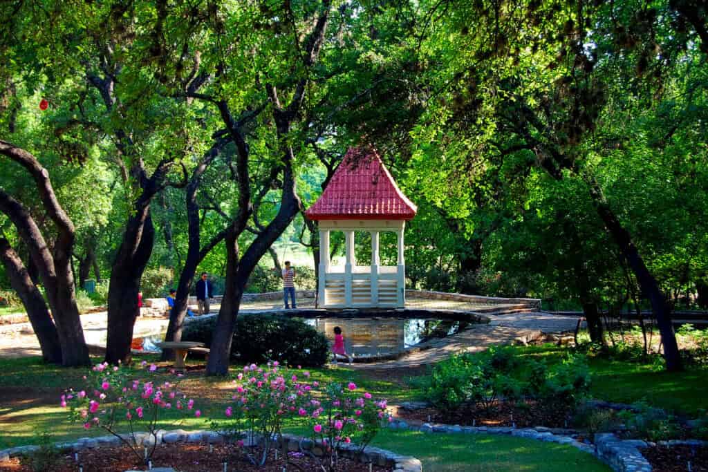 zilker botanical gardens austin 