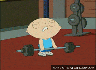 stewie griffin gym