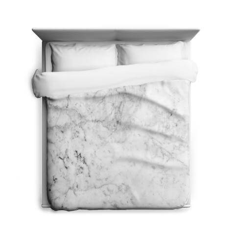 marble duvet