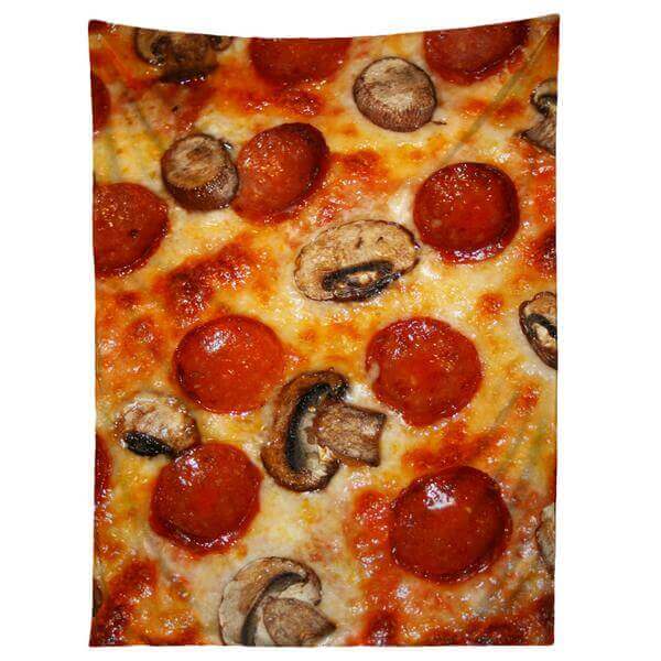 pizza tapestry 
