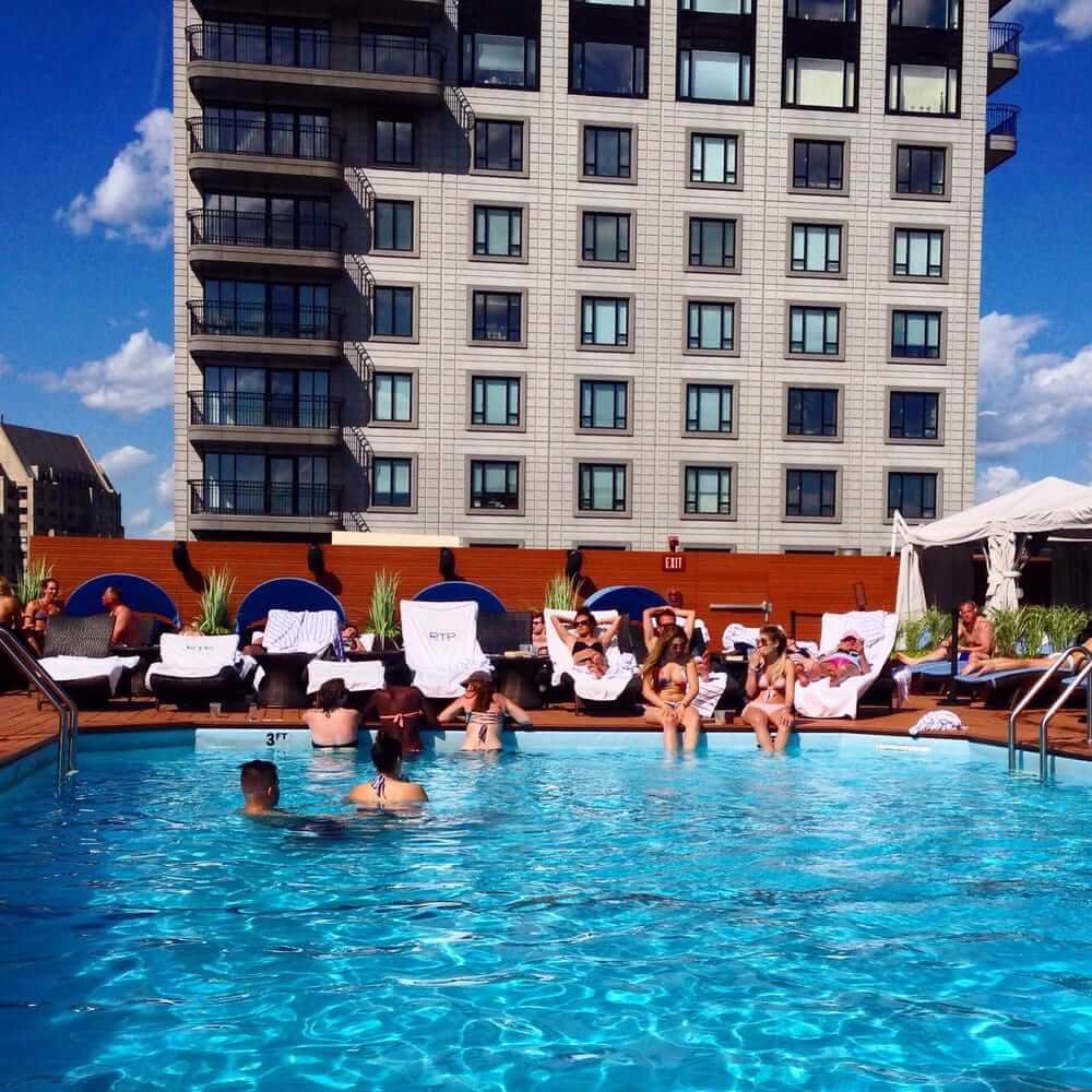 Colonnade Rooftop Pool Boston