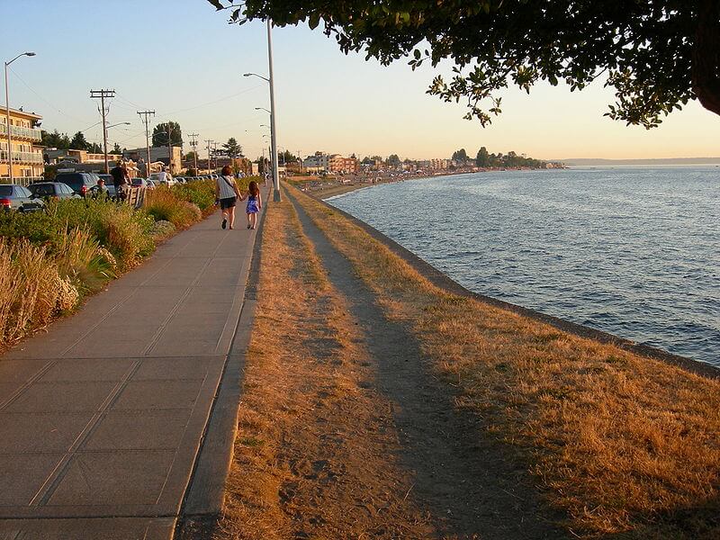 alki beach seattle