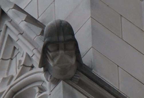 darth vader statue national cathedral